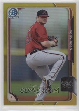 2015 Bowman Chrome - Prospects - Gold Refractor #BCP233 - Cody Reed /50