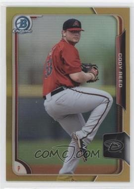 2015 Bowman Chrome - Prospects - Gold Refractor #BCP233 - Cody Reed /50