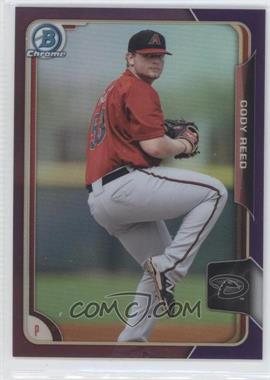 2015 Bowman Chrome - Prospects - Purple Refractor #BCP233 - Cody Reed /250