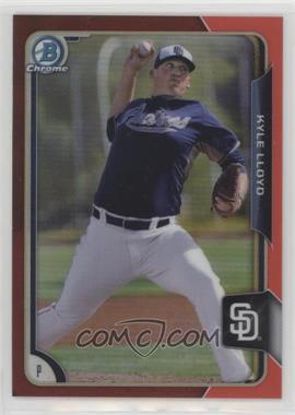 2015 Bowman Chrome - Prospects - Red Refractor #BCP151 - Kyle Lloyd /5 [EX to NM]