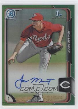 2015 Bowman Chrome - Prospects Autographs - Green Refractor #BCAP-JMO - Jon Moscot /99