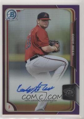 2015 Bowman Chrome - Prospects Autographs - Purple Refractor #BCAP-CR - Cody Reed /250 [EX to NM]