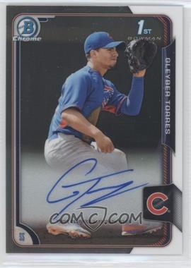 2015 Bowman Chrome - Prospects Autographs #BCAP-GT - Gleyber Torres