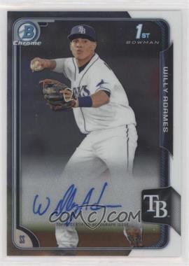 2015 Bowman Chrome - Prospects Autographs #BCAP-WA - Willy Adames [EX to NM]