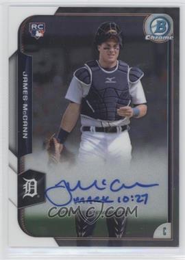 2015 Bowman Chrome - Rookie Autographs #BCAR-JM - James McCann