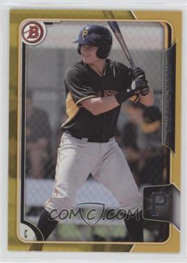 2015 Bowman Draft - [Base] - Gold #166 - Reese McGuire /50