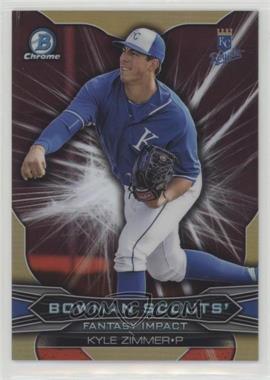 2015 Bowman Draft - Bowman Scouts Fantasy Impact Refractor - Red #BSI-KZ - Kyle Zimmer /5