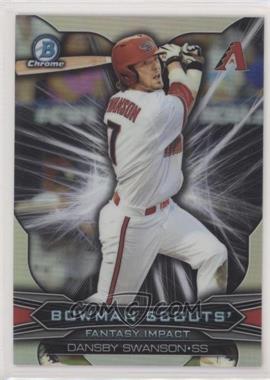2015 Bowman Draft - Bowman Scouts Fantasy Impact Refractor #BSI-DS - Dansby Swanson [EX to NM]