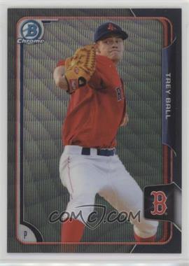 2015 Bowman Draft - Chrome - Asia Exclusive Black Wave Refractor #171 - Trey Ball