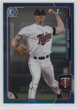 2015 Bowman Draft - Chrome - Blue Refractor #136 - Tyler Jay /150