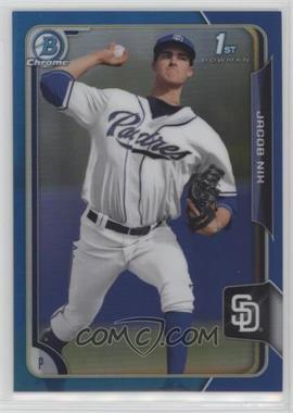 2015 Bowman Draft - Chrome - Blue Refractor #143 - Jacob Nix /150