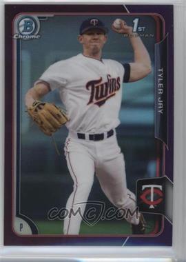 2015 Bowman Draft - Chrome - Purple Refractor #136 - Tyler Jay /250