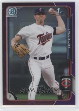 2015 Bowman Draft - Chrome - Purple Refractor #136 - Tyler Jay /250