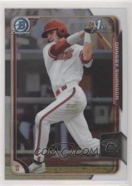 2015 Bowman Draft - Chrome - Refractor #1 - Dansby Swanson [EX to NM]