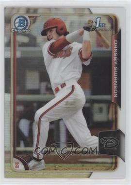 2015 Bowman Draft - Chrome - Refractor #1 - Dansby Swanson [EX to NM]