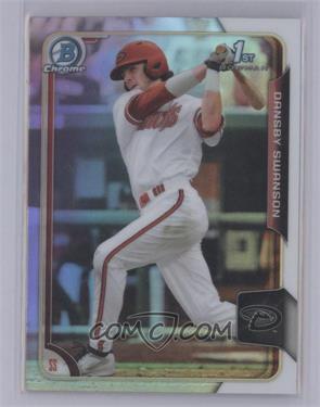 2015 Bowman Draft - Chrome - Refractor #1 - Dansby Swanson [COMC RCR Mint or Better]