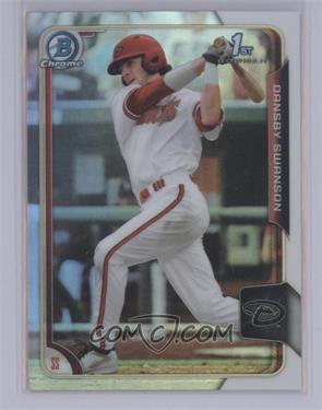 2015 Bowman Draft - Chrome - Refractor #1 - Dansby Swanson [COMC RCR Mint or Better]