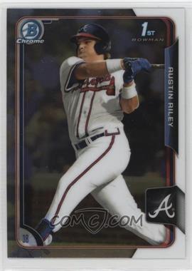 2015 Bowman Draft - Chrome - Refractor #157 - Austin Riley