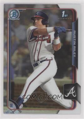 2015 Bowman Draft - Chrome - Refractor #157 - Austin Riley