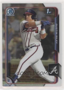 2015 Bowman Draft - Chrome - Refractor #157 - Austin Riley