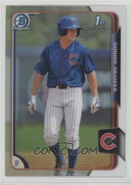 2015 Bowman Draft - Chrome - Refractor #16 - Donnie Dewees