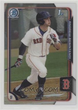 2015 Bowman Draft - Chrome - Refractor #182 - Andrew Benintendi