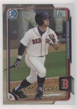 2015 Bowman Draft - Chrome - Refractor #182 - Andrew Benintendi