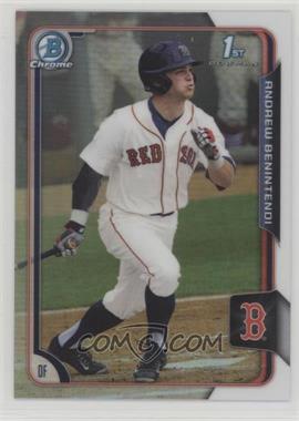 2015 Bowman Draft - Chrome - Refractor #182 - Andrew Benintendi