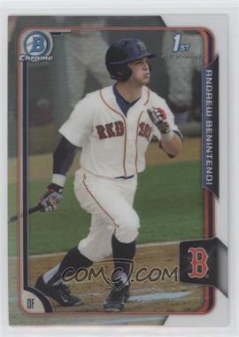 2015 Bowman Draft - Chrome - Refractor #182 - Andrew Benintendi