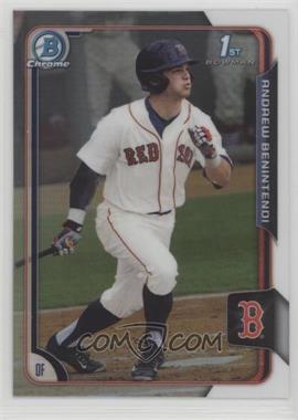 2015 Bowman Draft - Chrome - Refractor #182 - Andrew Benintendi