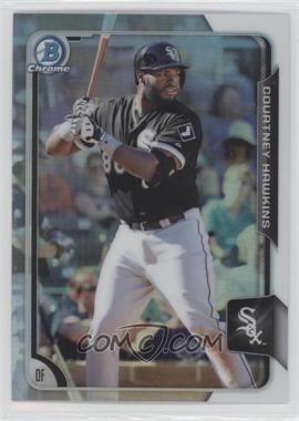 2015 Bowman Draft - Chrome - Refractor #8 - Courtney Hawkins