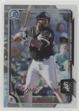 2015 Bowman Draft - Chrome - Refractor #8 - Courtney Hawkins