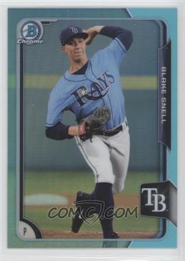 2015 Bowman Draft - Chrome - Sky Blue Refractor #107 - Blake Snell