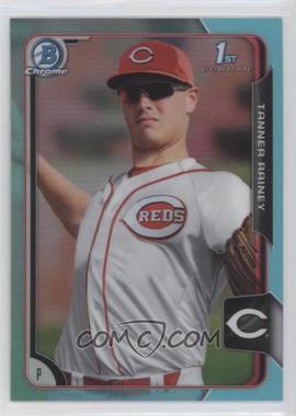 2015 Bowman Draft - Chrome - Sky Blue Refractor #155 - Tanner Rainey