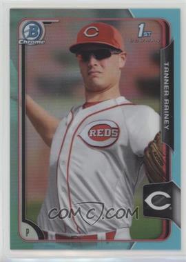 2015 Bowman Draft - Chrome - Sky Blue Refractor #155 - Tanner Rainey