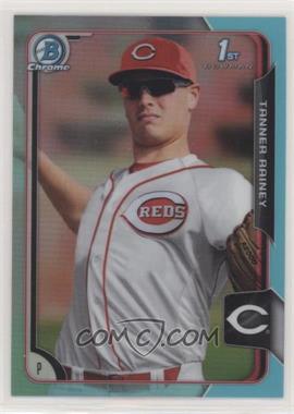 2015 Bowman Draft - Chrome - Sky Blue Refractor #155 - Tanner Rainey