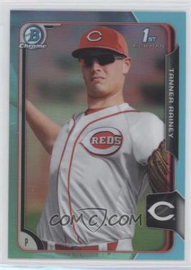 2015 Bowman Draft - Chrome - Sky Blue Refractor #155 - Tanner Rainey