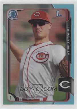 2015 Bowman Draft - Chrome - Sky Blue Refractor #155 - Tanner Rainey