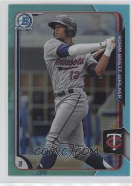 2015 Bowman Draft - Chrome - Sky Blue Refractor #48 - Adam Brett Walker