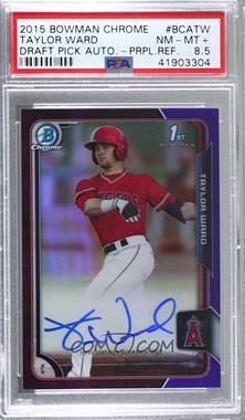 2015 Bowman Draft - Chrome Draft Pick Autographs - Purple Refractor #BCA-TW - Taylor Ward /250 - Courtesy of COMC.com