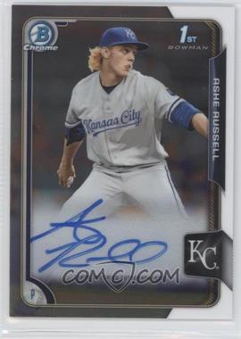 2015 Bowman Draft - Chrome Draft Pick Autographs #BCA-AR - Ashe Russell