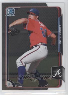 2015 Bowman Draft - Chrome #120 - Lucas Sims