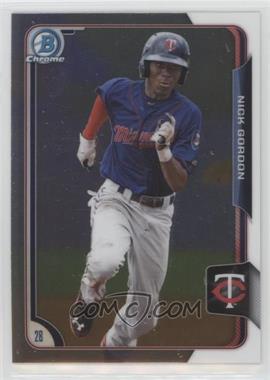 2015 Bowman Draft - Chrome #128 - Nick Gordon