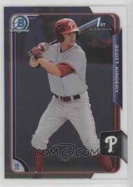 2015 Bowman Draft - Chrome #138 - Scott Kingery