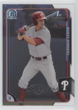 2015 Bowman Draft - Chrome #138 - Scott Kingery