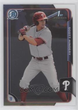 2015 Bowman Draft - Chrome #138 - Scott Kingery