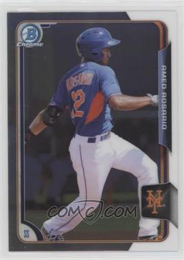 2015 Bowman Draft - Chrome #163 - Amed Rosario