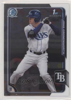 2015 Bowman Draft - Chrome #197 - Jake Cronenworth