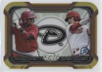 Dansby Swanson, Domingo Leyba #/50