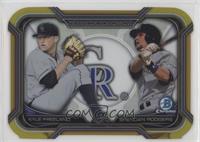 Brendan Rodgers, Kyle Freeland #/50